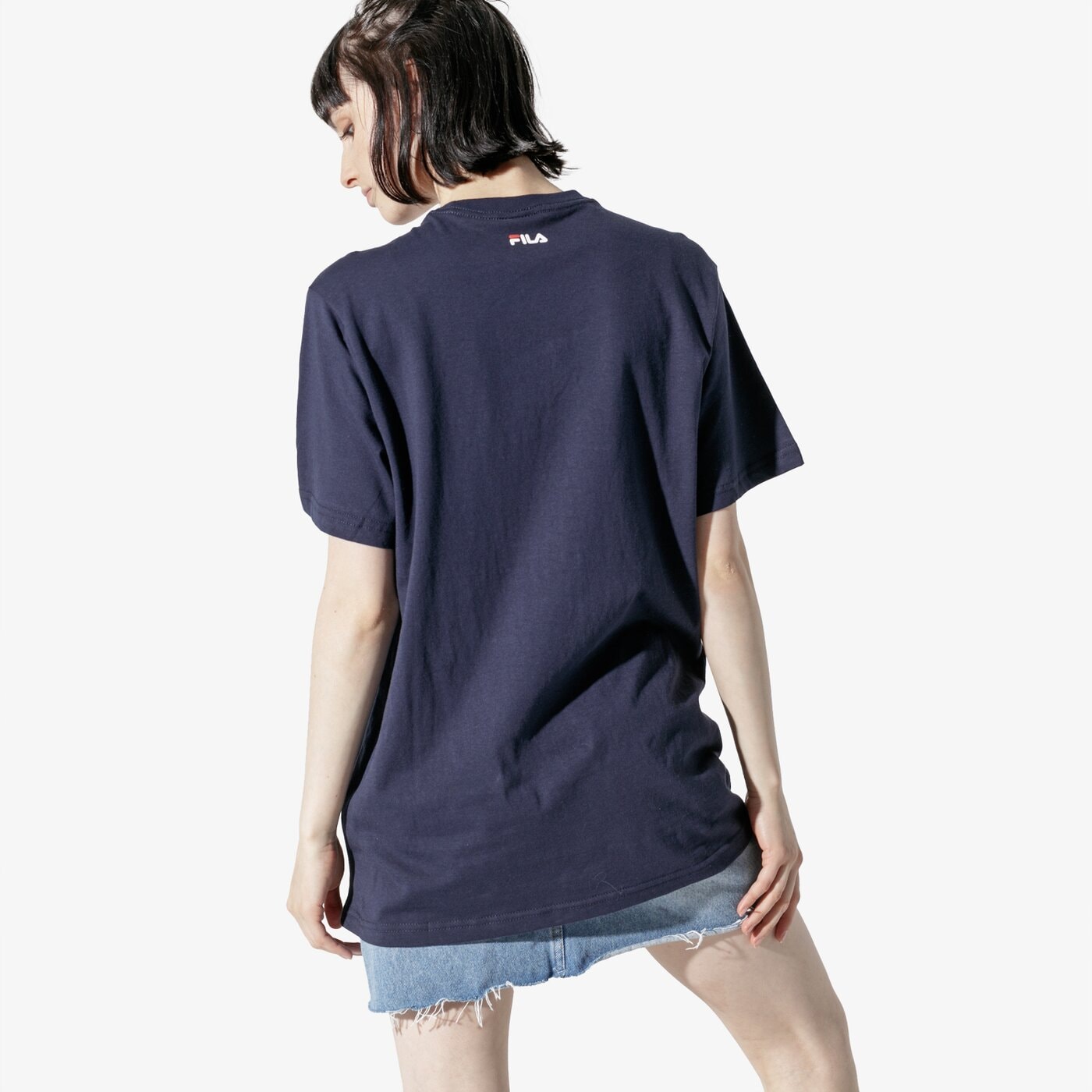 Дамска тениска FILA ТЕНИСКА SS PURE SHORT SLEEVE SHIRT WW 681093170w цвят тъмносин