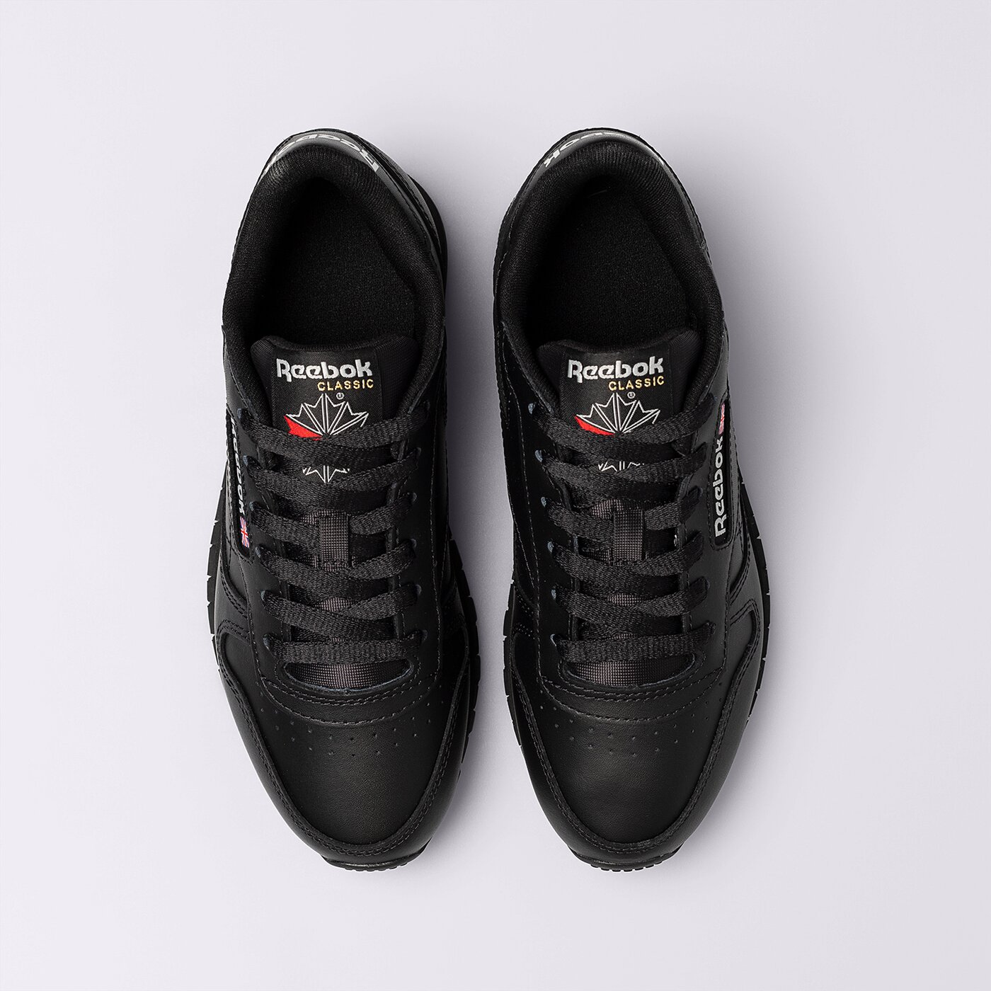 Дамски маратонки REEBOK CLASSIC LEATHER 100008497 цвят черен