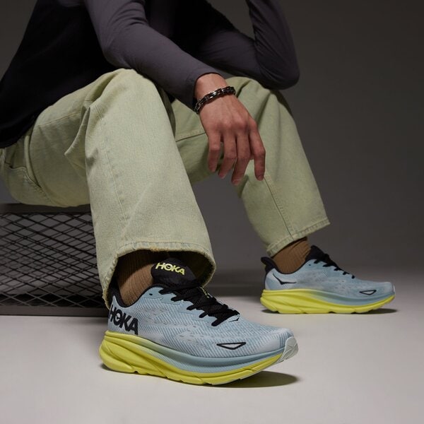 Мъжки маратонки за бягане HOKA CLIFTON 9 1127895drzy цвят син