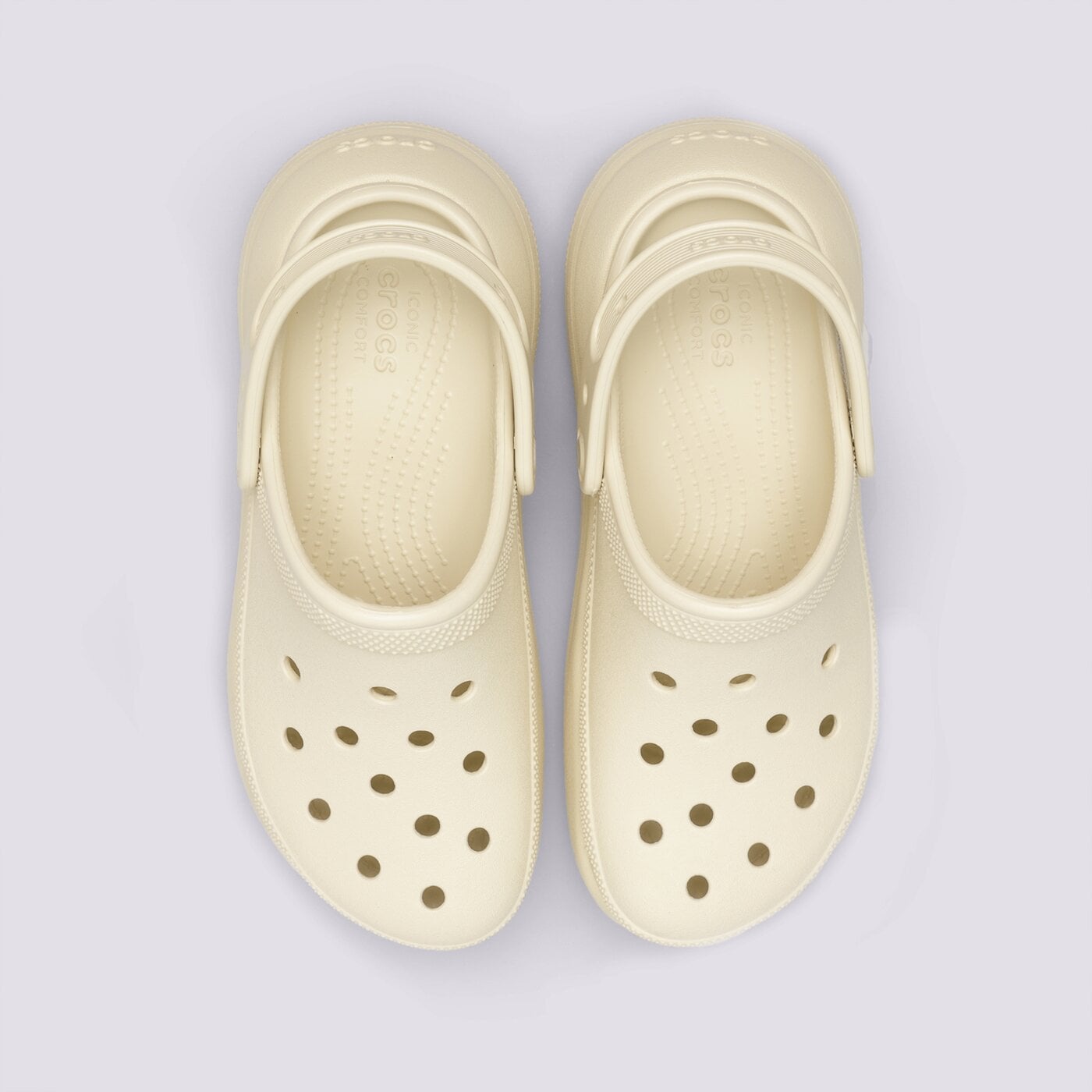 Дамски чехли и сандали CROCS CLASSIC CRUSH CLOG 207521-2y2 цвят бежов