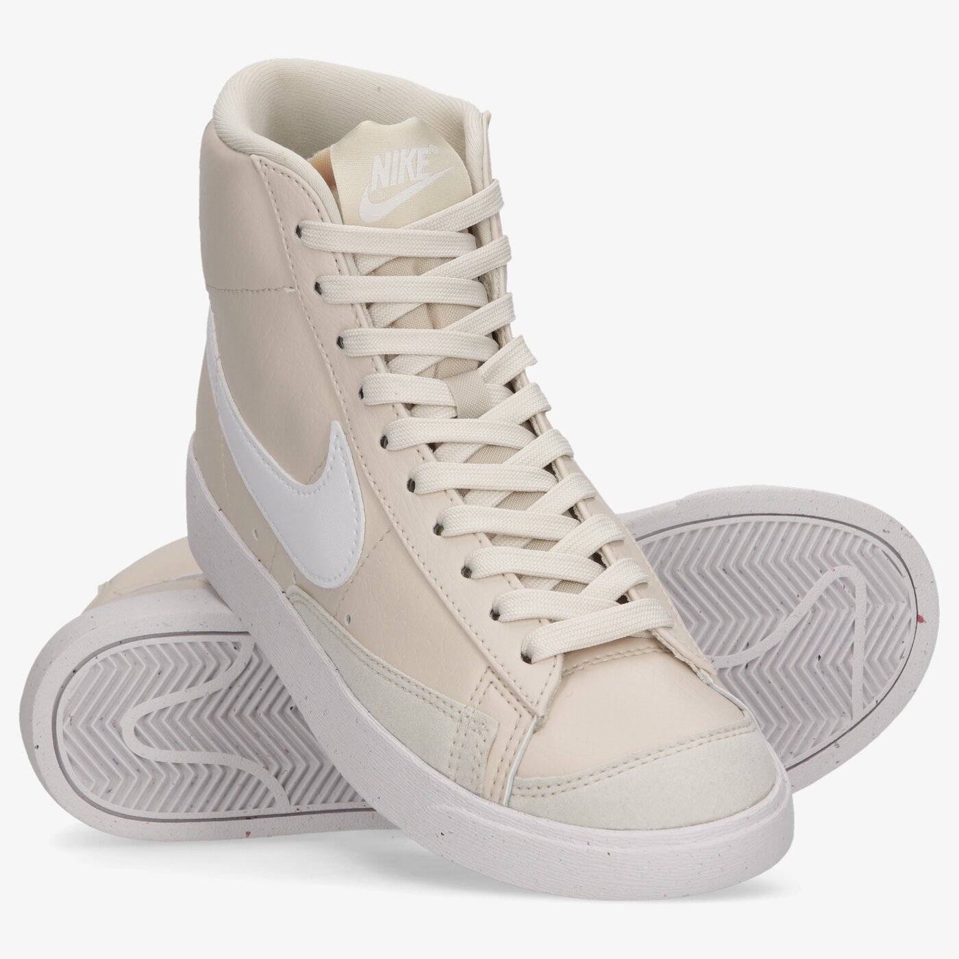 Дамски маратонки NIKE BLAZER MID '77 NEXT NATURE dq4124-100 цвят сив