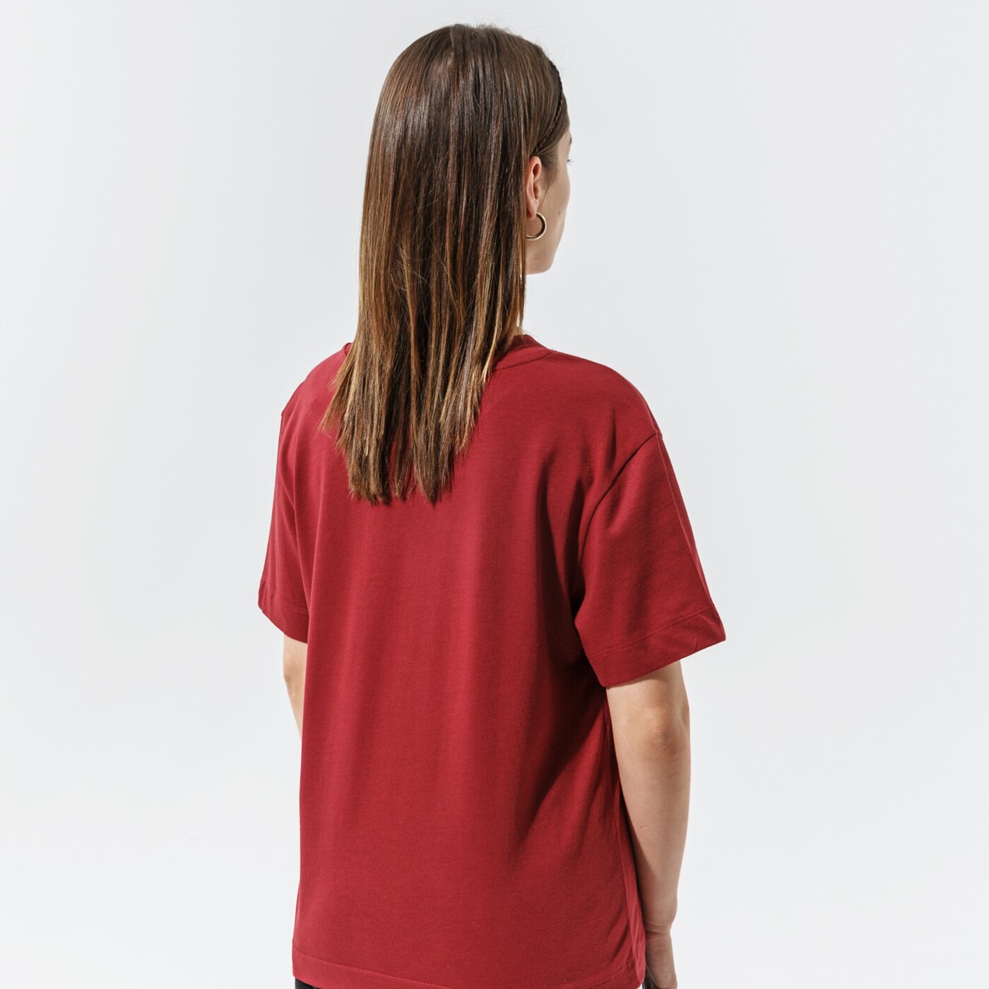 Дамска тениска VANS ТЕНИСКА JUNIOR V BOXY vn0a4mflzbs1 цвят бордо