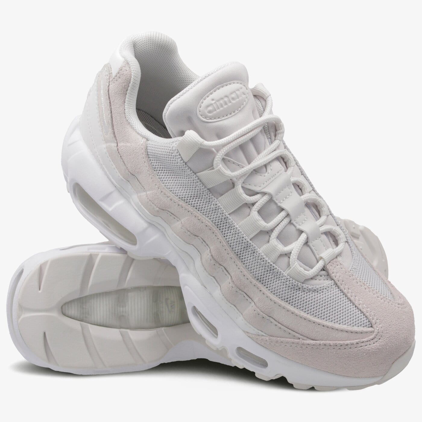 Дамски маратонки NIKE AIR MAX 95 PREMIUM 807443-018 цвят бял
