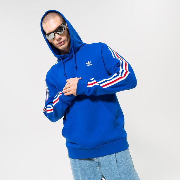 Мъжки суичър ADIDAS СУИТЧЪР С КАЧУЛКА FB NATIONS HDY hk7394 цвят тъмносин