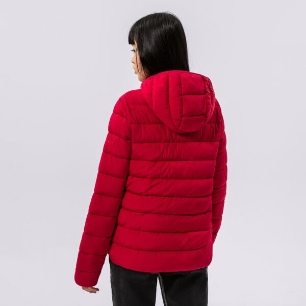 Дамско зимно яке CHAMPION ЯКЕ ЗИМНО HOODED POLYFILLED JACKET 114549rs061 цвят бордо