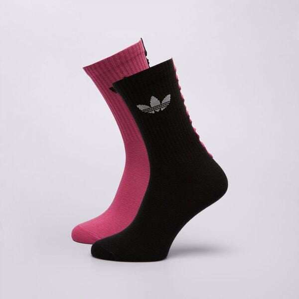Дамски чорапи ADIDAS ЧОРАПИ RUFFLE CREW 2P jx5210 цвят многоцветен