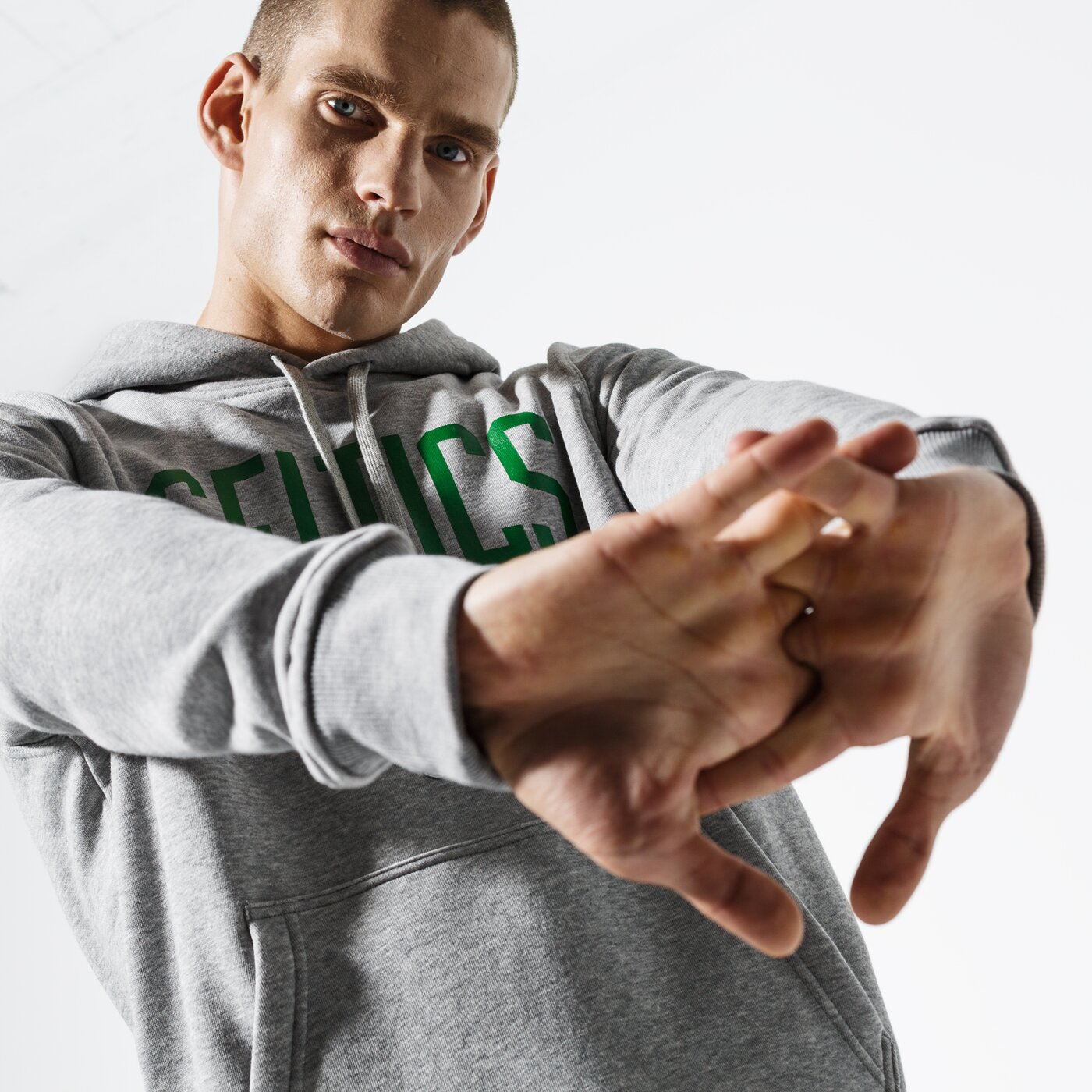 Мъжки суичър NEW ERA СУИТЧЪР TEAM LOGO BOSTON CELTICS BOSTON CELTICS GRA 11546182 цвят сив