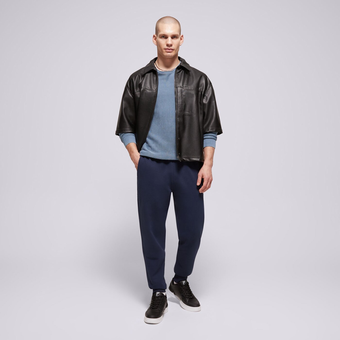 Мъжки панталони FILA ПАНТАЛОНИ VISCONTI 2 ss24uc007410 цвят тъмносин