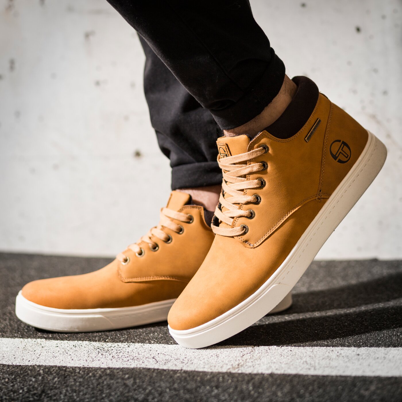 Мъжки зимни обувки SERGIO TACCHINI SANCY CH stm82116261 цвят жълт