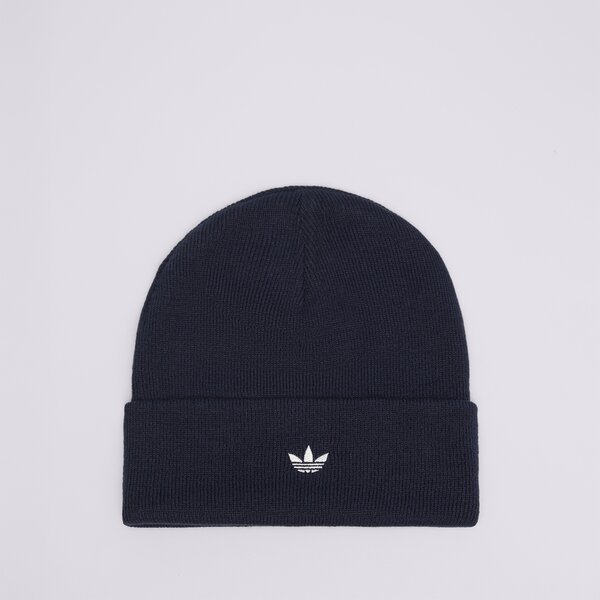 Дамска зимна шапка ADIDAS ШАПКА ADICOLOR CUFF B jz4980 цвят сив