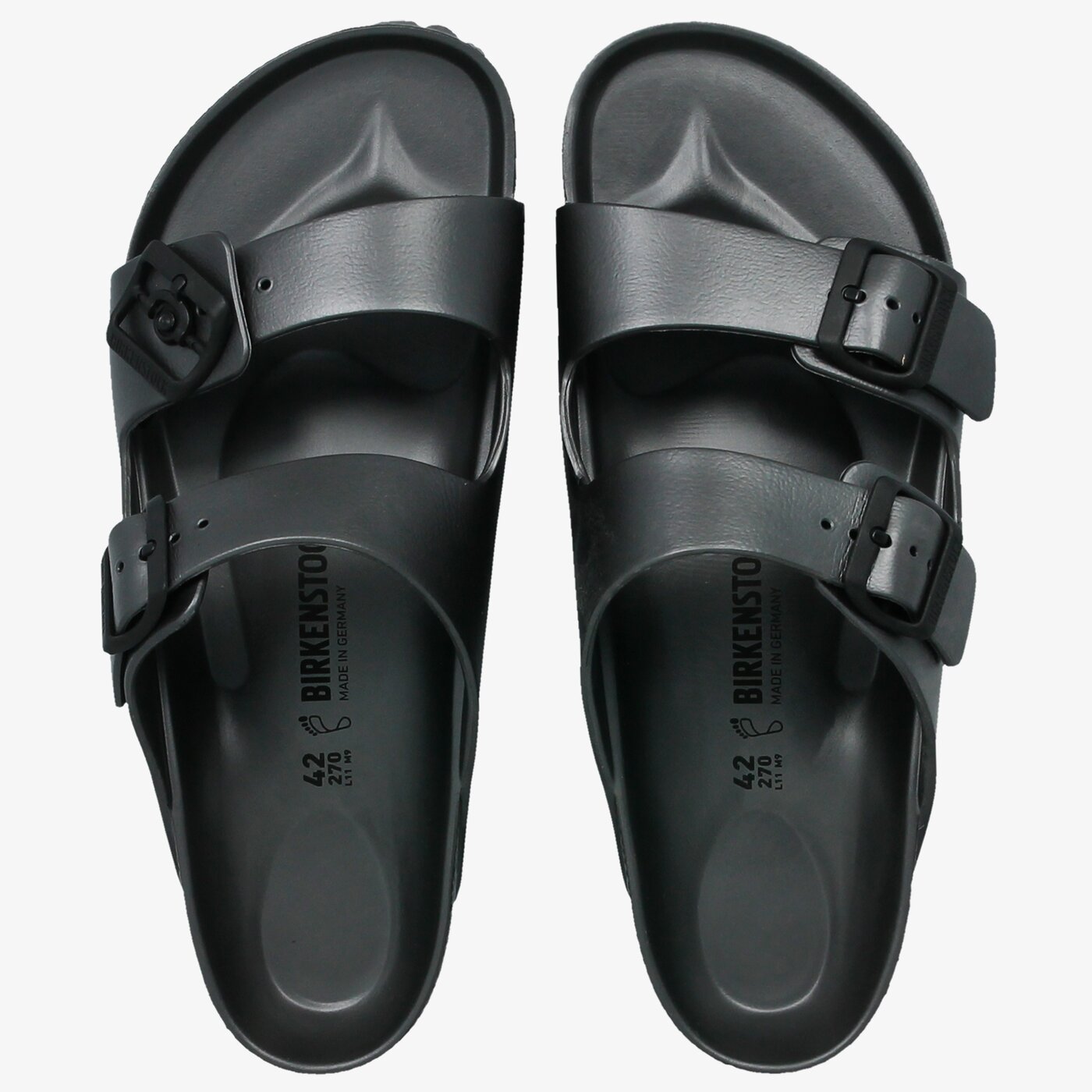 Мъжки чехли и сандали  BIRKENSTOCK ARIZONA EVA 1001497 цвят сив