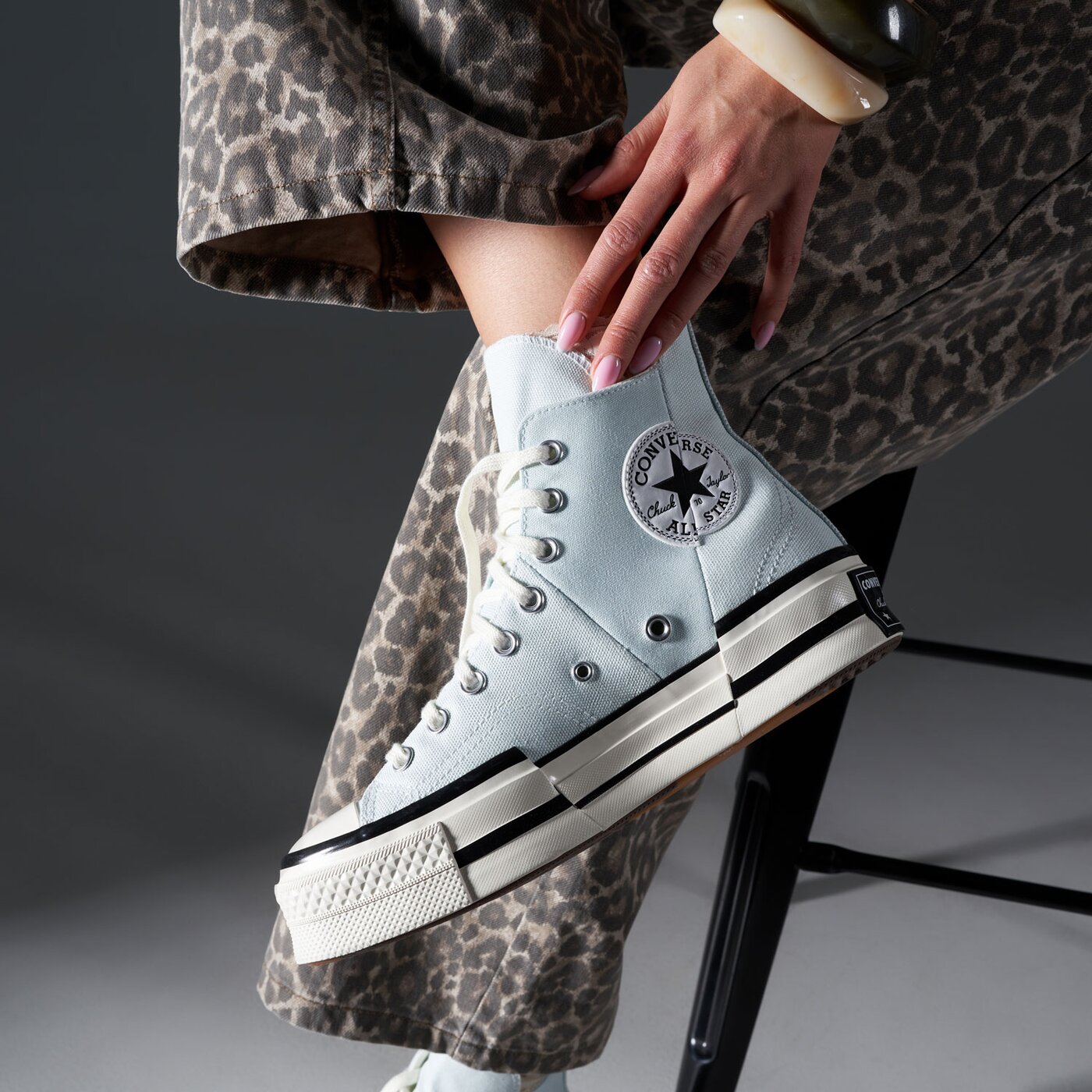 Дамски маратонки CONVERSE CHUCK 70 PLUS a03537c цвят син