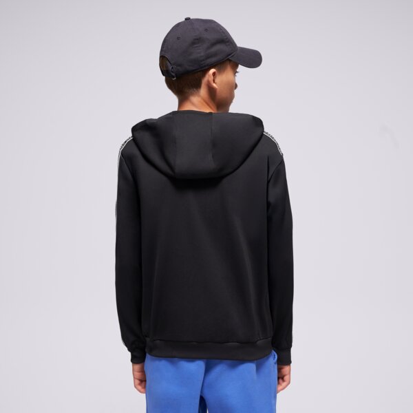 Детски суичър NIKE СУИТЧЪР СЪС ЗАКОПЧАВАНЕ С КАЧУЛКА K NSW DF CLUB+ POLY F hq9320-010 цвят черен