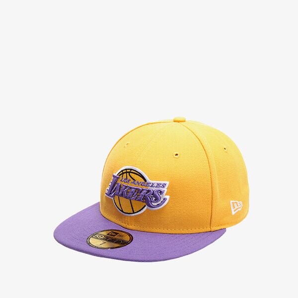 Дамска шапка с козирка NEW ERA ШАПКА NBA BASIC LOS ANGELES LAKERS 10861623 цвят жълт