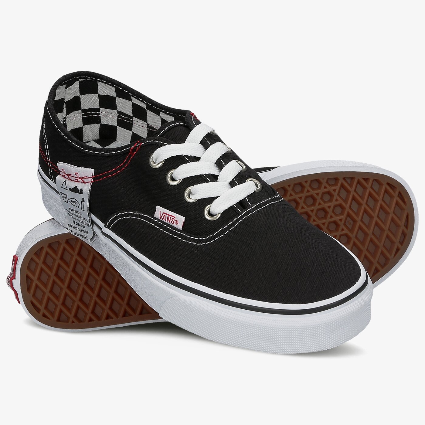 Дамски маратонки VANS UA AUTHENTIC HC vn0a4uucu7b1 цвят черен
