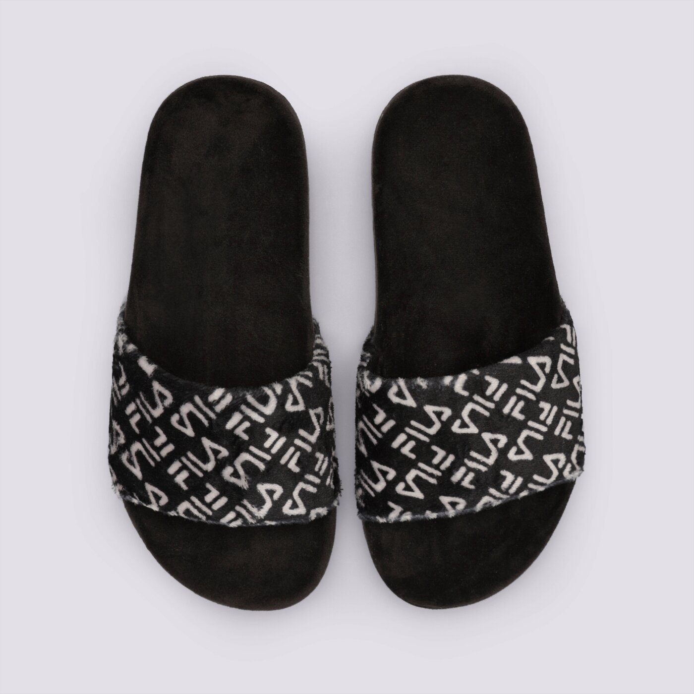 Дамски чехли и сандали FILA DRIFTER FLUFF SLIDES  5sm01766021 цвят черен