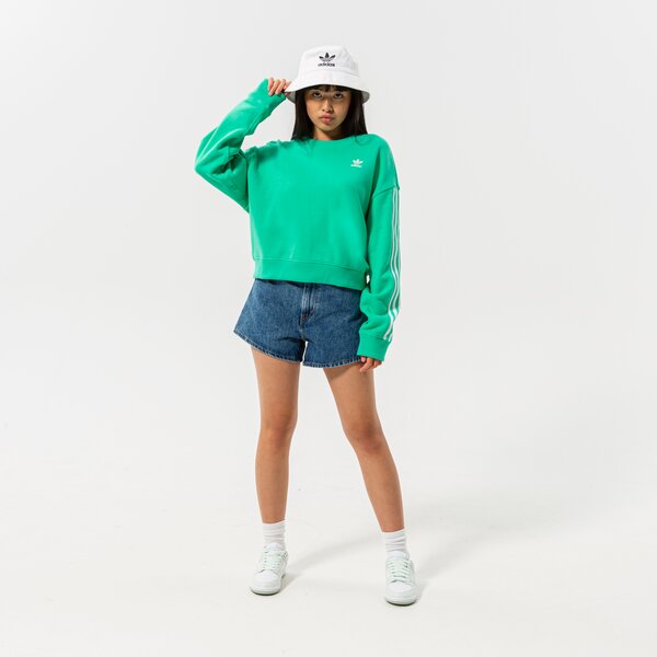Дамски суичър ADIDAS СУИТЧЪР SWEATSHIRT he9735 цвят зелен