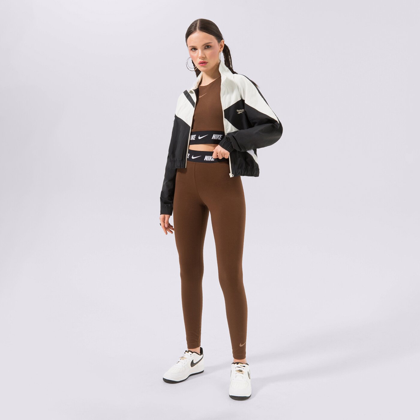 Дамска тениска NIKE ТЕНИСКА dq9315-259 цвят кафяв