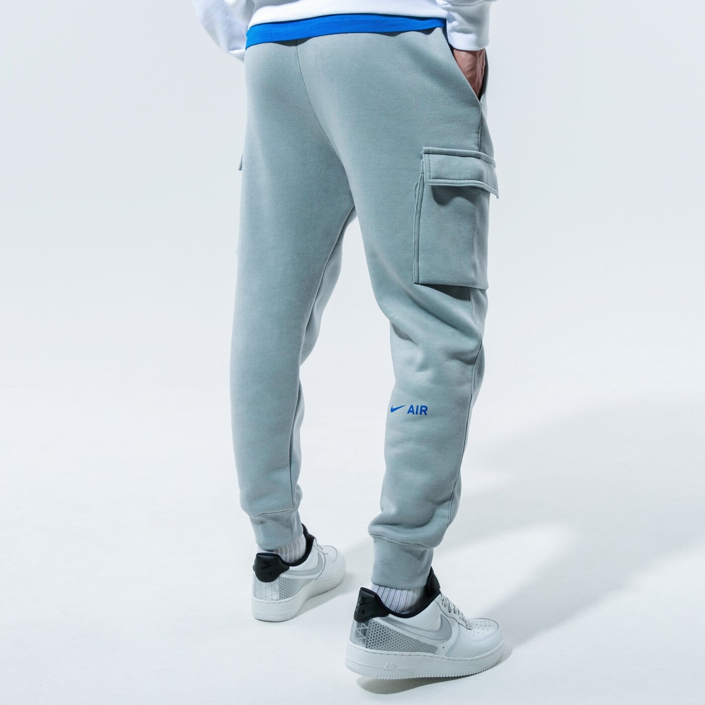 Мъжки панталони NIKE ПАНТАЛОНИ M NSW PANT CARGO AIR PRNT PACK dd9696-077 цвят сив