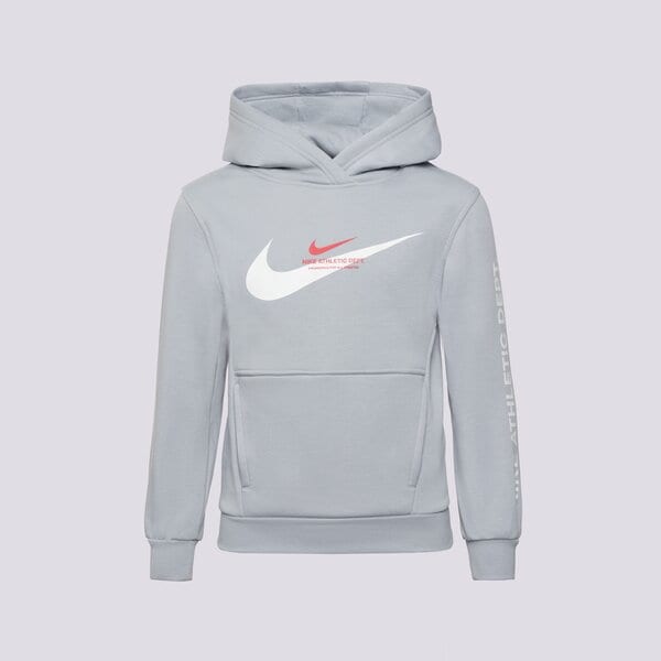 Детски суичър NIKE СУИТЧЪР С КАЧУЛКА B NSW SI FLC PO HOODIE BB B hv6965-012 цвят сив