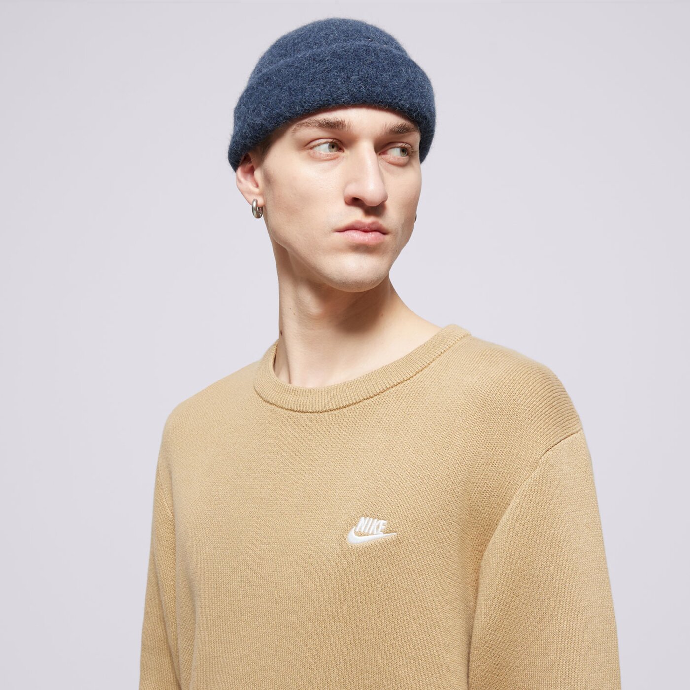 NIKE ПУЛОВЕР NIKE SPORTSWEAR CLUB fq2912-297 цвят бежов