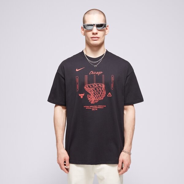 Мъжка тениска NIKE ТЕНИСКА CHI M NK CTS MAX90 1 SS TEE NBA fj0363-010 цвят черен