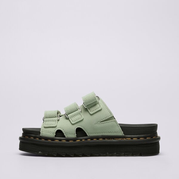 Дамски чехли и сандали DR.MARTENS RAINE SLIDE dm40521300 цвят зелен