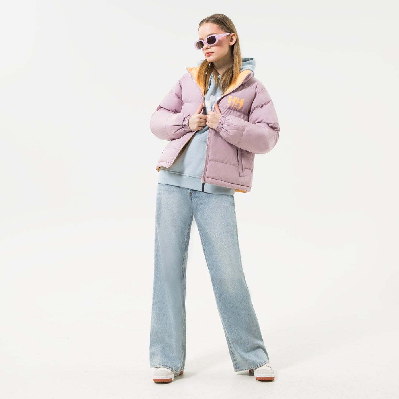 Дамски суичър HELLY HANSEN СУИТЧЪР С КАЧУЛКА W HH LOGO HOODIE 33978582 цвят син