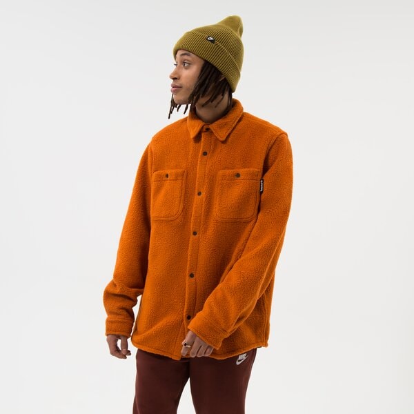 TIMBERLAND INNE FLEECE OVERSHIRT RUST tb0a5vhh643 цвят оранжев