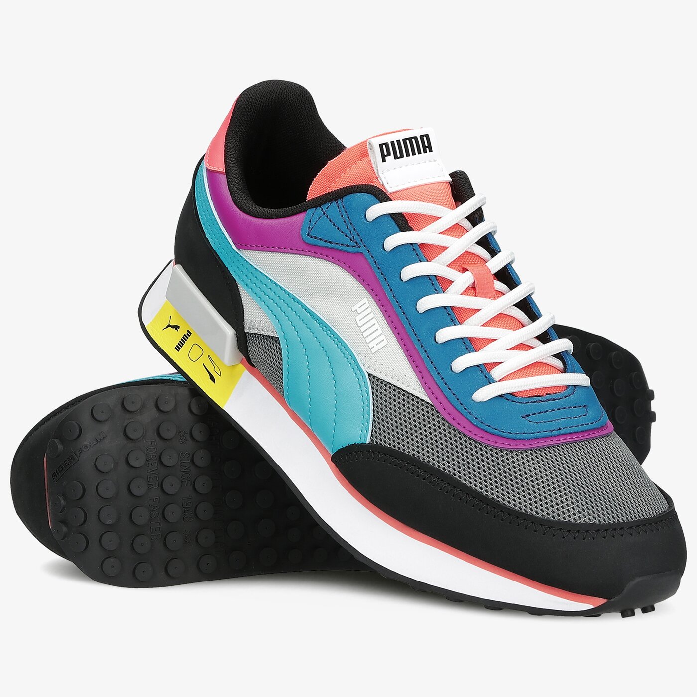Мъжки маратонки PUMA FUTURE RIDER ICONS 38072302 цвят сив