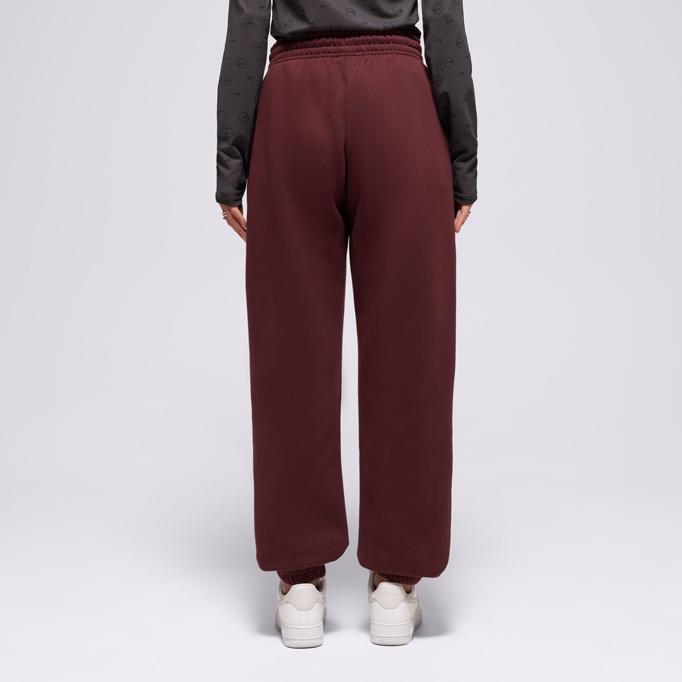 Дамски панталони NIKE ПАНТАЛОНИ W NSW PHNX FLC HR OS PANT 2 fz5996-653 цвят бордо