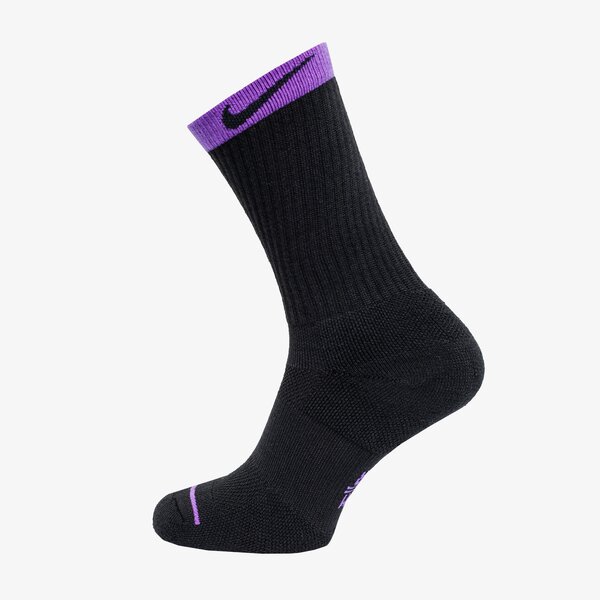 Дамски чорапи NIKE ЧОРАПИ U NK CREW 3PR HEMTAPE da5043-010 цвят черен