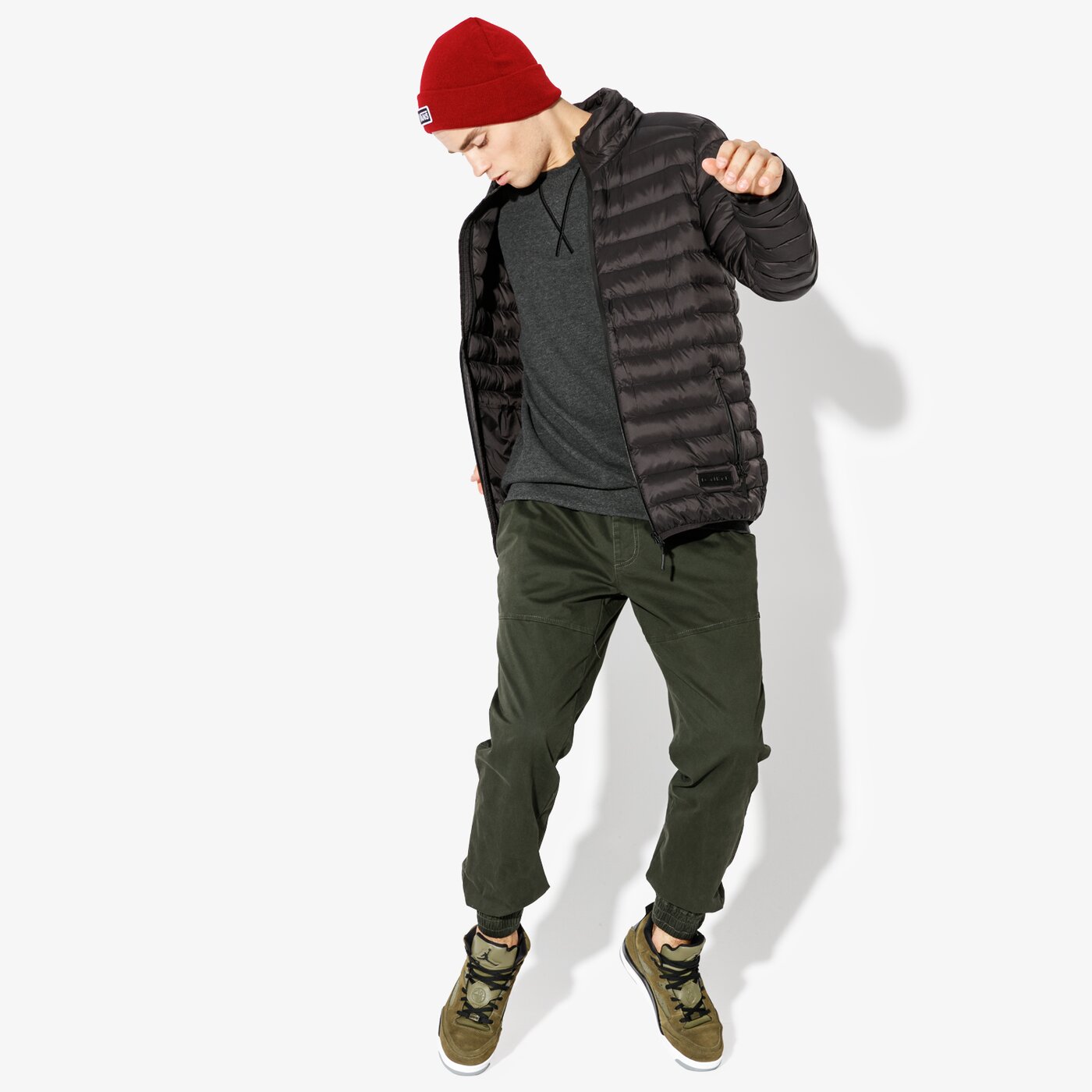 Мъжки суичър CONFRONT СУИТЧЪР ТОПAZ cf38blm15001 цвят сив