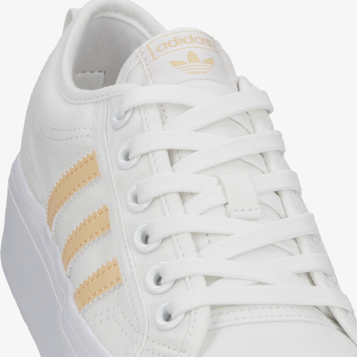 Дамски маратонки ADIDAS NIZZA PLATFORM W gx6224 цвят бял