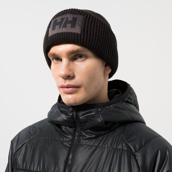 Дамска зимна шапка HELLY HANSEN ШАПКА HH BOX BEANIE 53648990 цвят черен