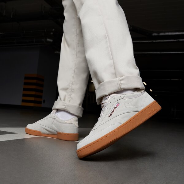 Мъжки маратонки REEBOK CLUB C 85 gx1703 цвят бял