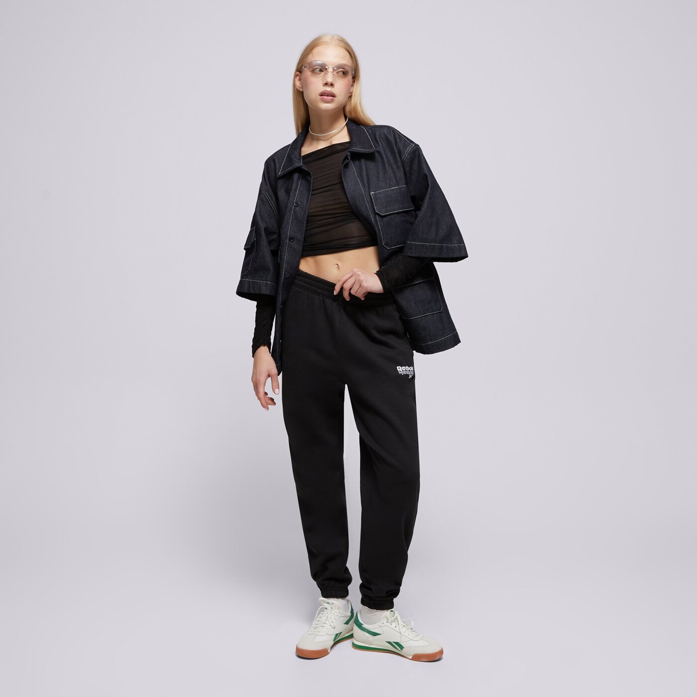 Дамски панталони REEBOK ПАНТАЛОНИ RIE 100075980 цвят черен