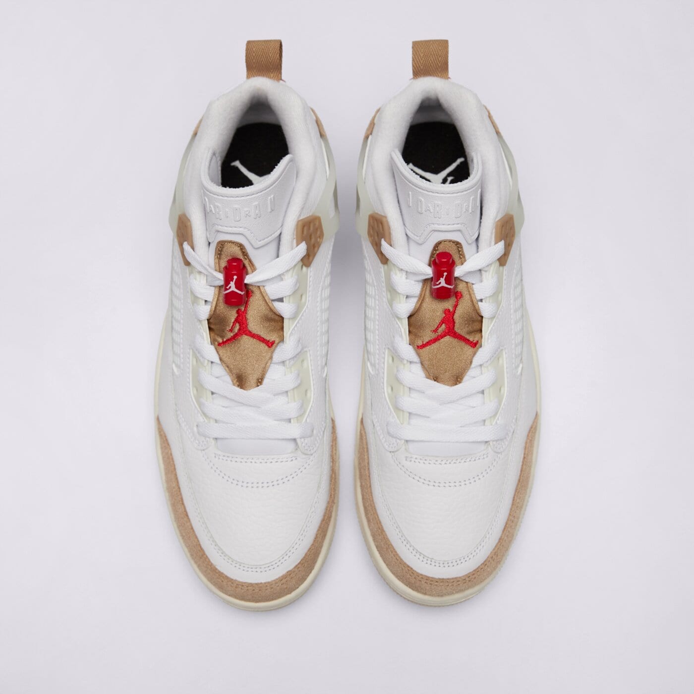 Мъжки маратонки JORDAN SPIZIKE LOW fq1759-105 цвят бял