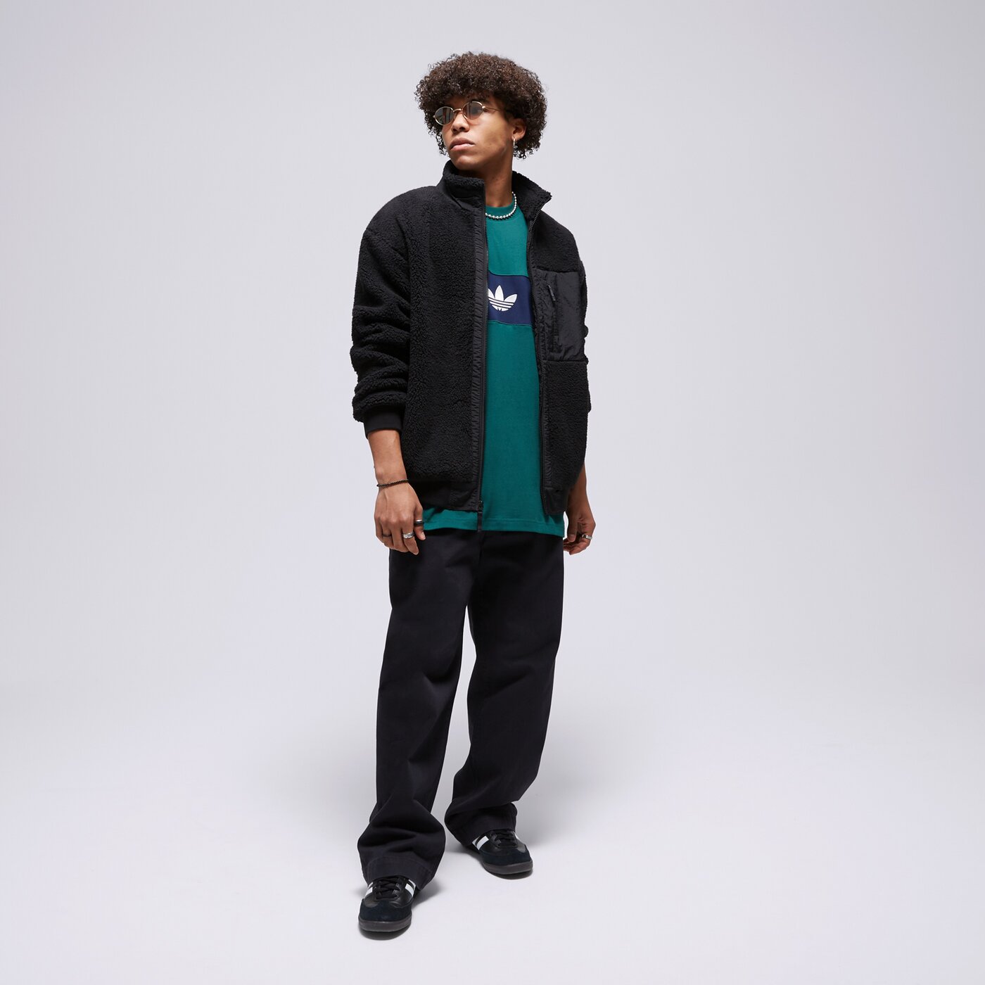 Мъжка тениска ADIDAS ТЕНИСКА NY im4638 цвят зелен