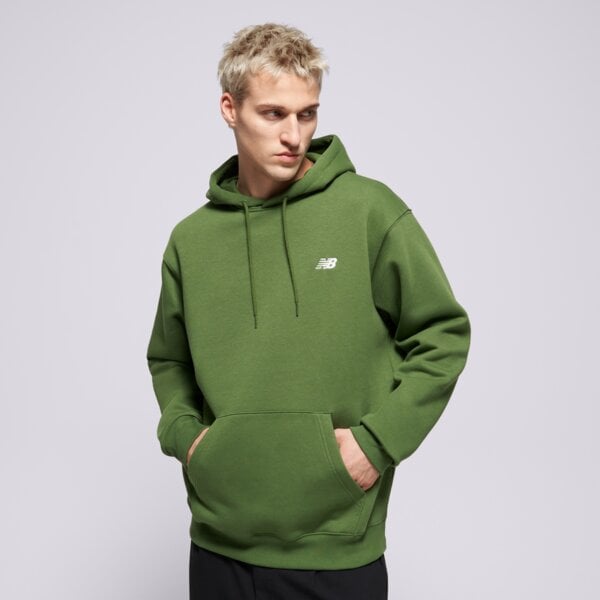 Мъжки суичър NEW BALANCE СУИТЧЪР С КАЧУЛКА SPORT ESSENTIALS FLEECE HOODIE mt41511dae цвят зелен