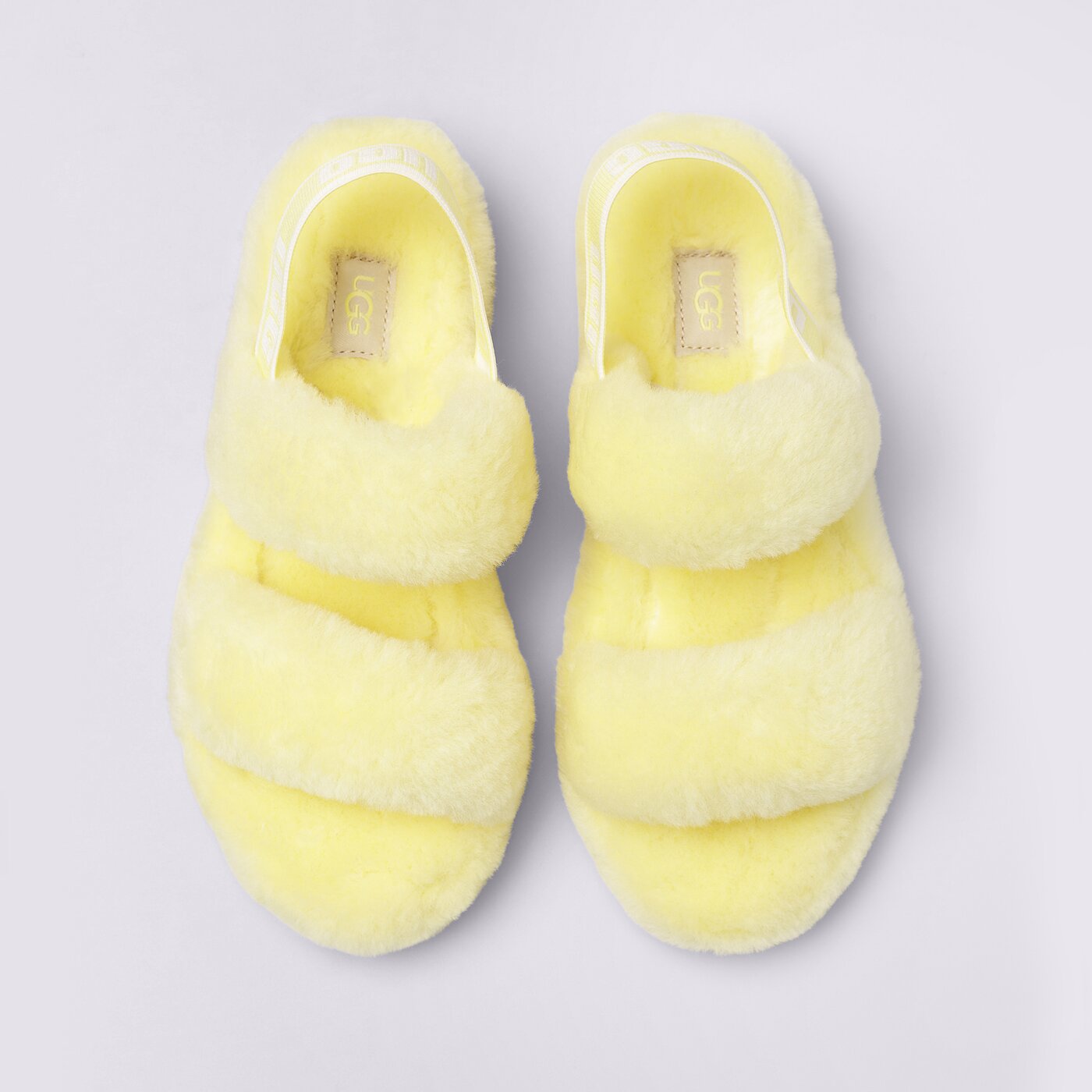 Дамски чехли и сандали UGG OH YEAH 1107953-margarita цвят жълт