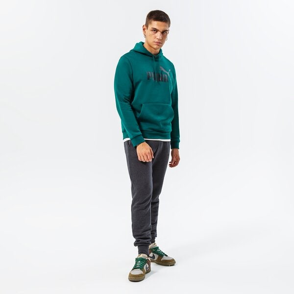 Мъжки суичър PUMA СУИТЧЪР С КАЧУЛКА ESS BIG LOGO HOODIE FL (S) 586687 20 цвят зелен