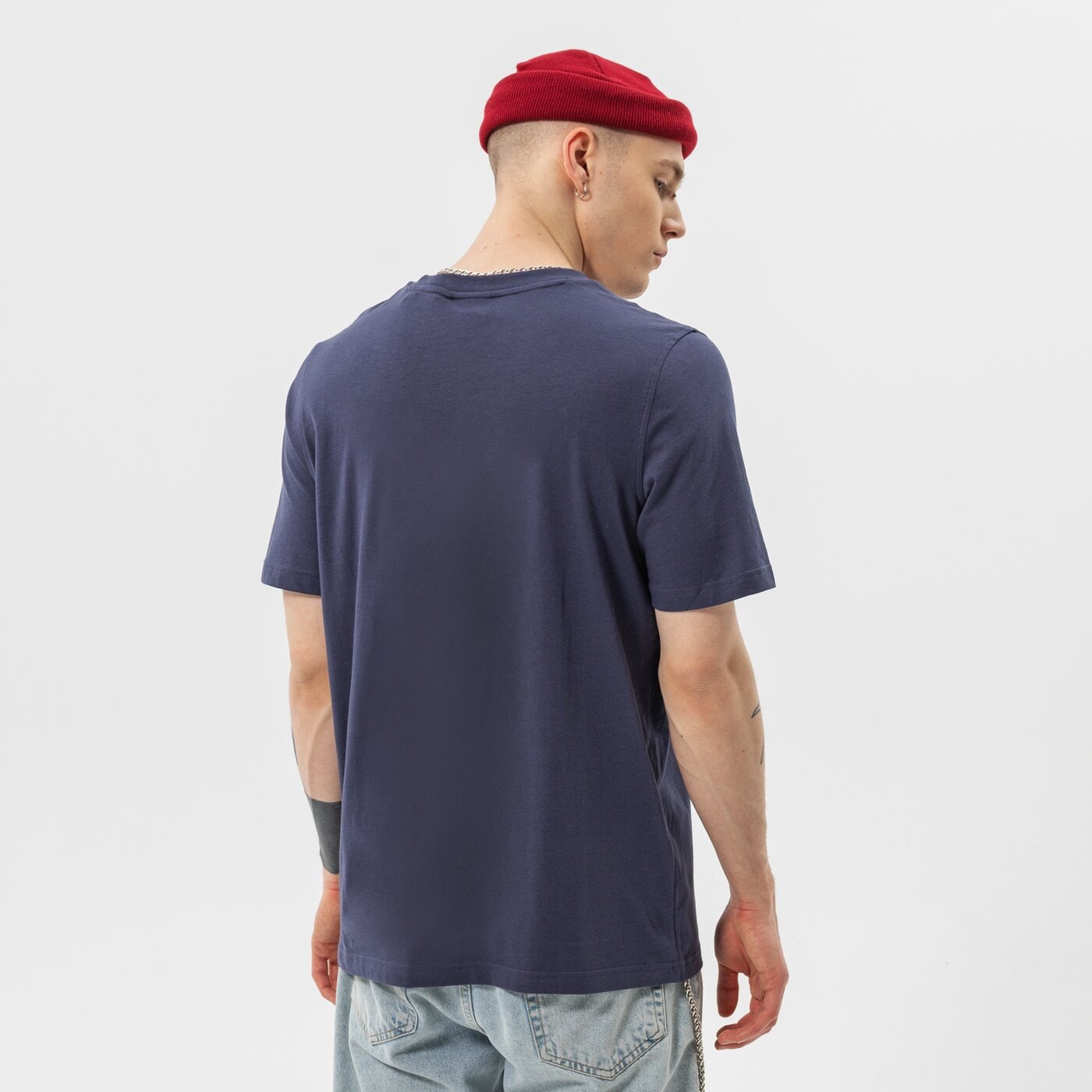 Мъжка тениска ADIDAS ТЕНИСКА TREFOIL ТЕНИСКА he9512 цвят тъмносин