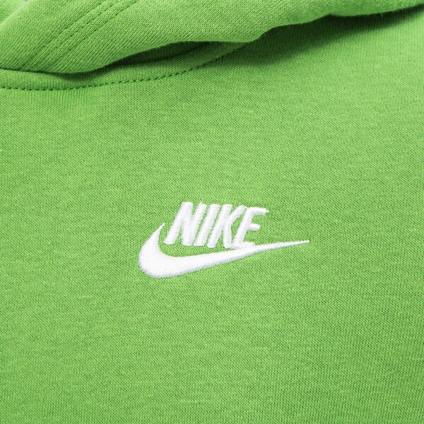 Детски суичър NIKE СУИТЧЪР С КАЧУЛКА NIKE SPORTSWEAR CLUB BOY bv3757-377 цвят зелен