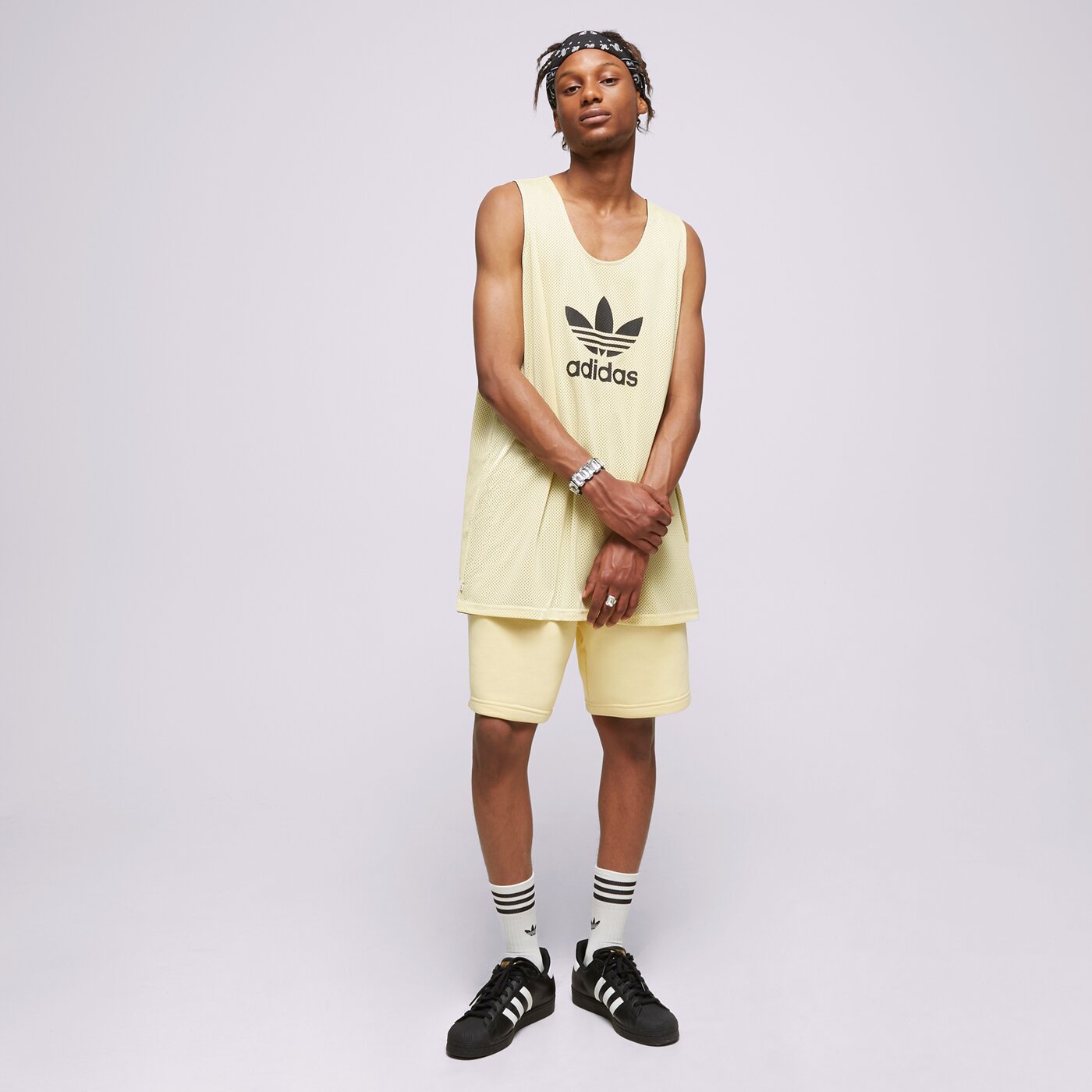 Мъжки къси панталони ADIDAS ШОРТИ ESSENTIAL SHORT ib3141 цвят жълт