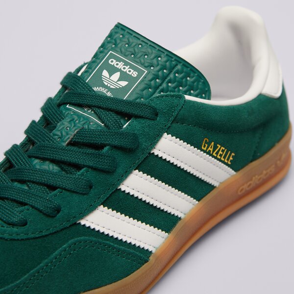 Детски маратонки ADIDAS GAZELLE INDOOR J js3800 цвят зелен