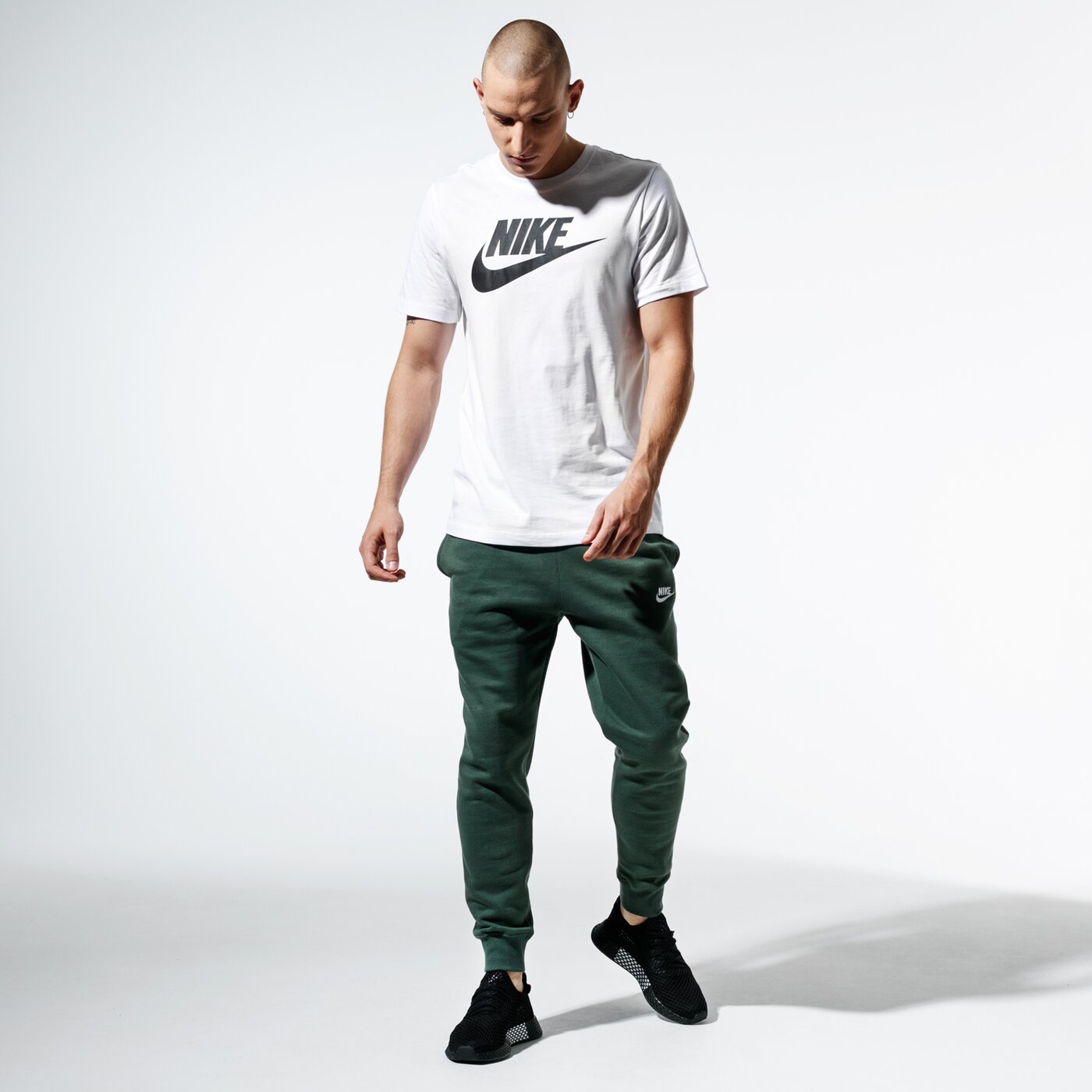 Мъжки панталони NIKE ПАНТАЛОНИ SPORTSWEAR CLUB FLEECE bv2671-370 цвят каки