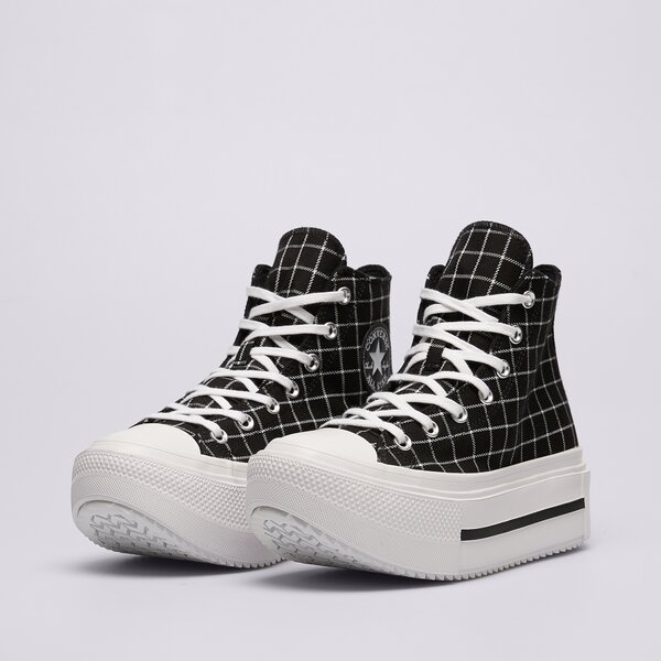 Дамски маратонки CONVERSE CTAS DOUBLE STACK a14157c цвят черен