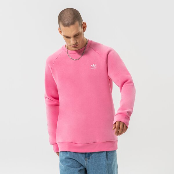 Мъжки суичър ADIDAS СУИТЧЪР ESSENTIAL CREW hj7989 цвят розов