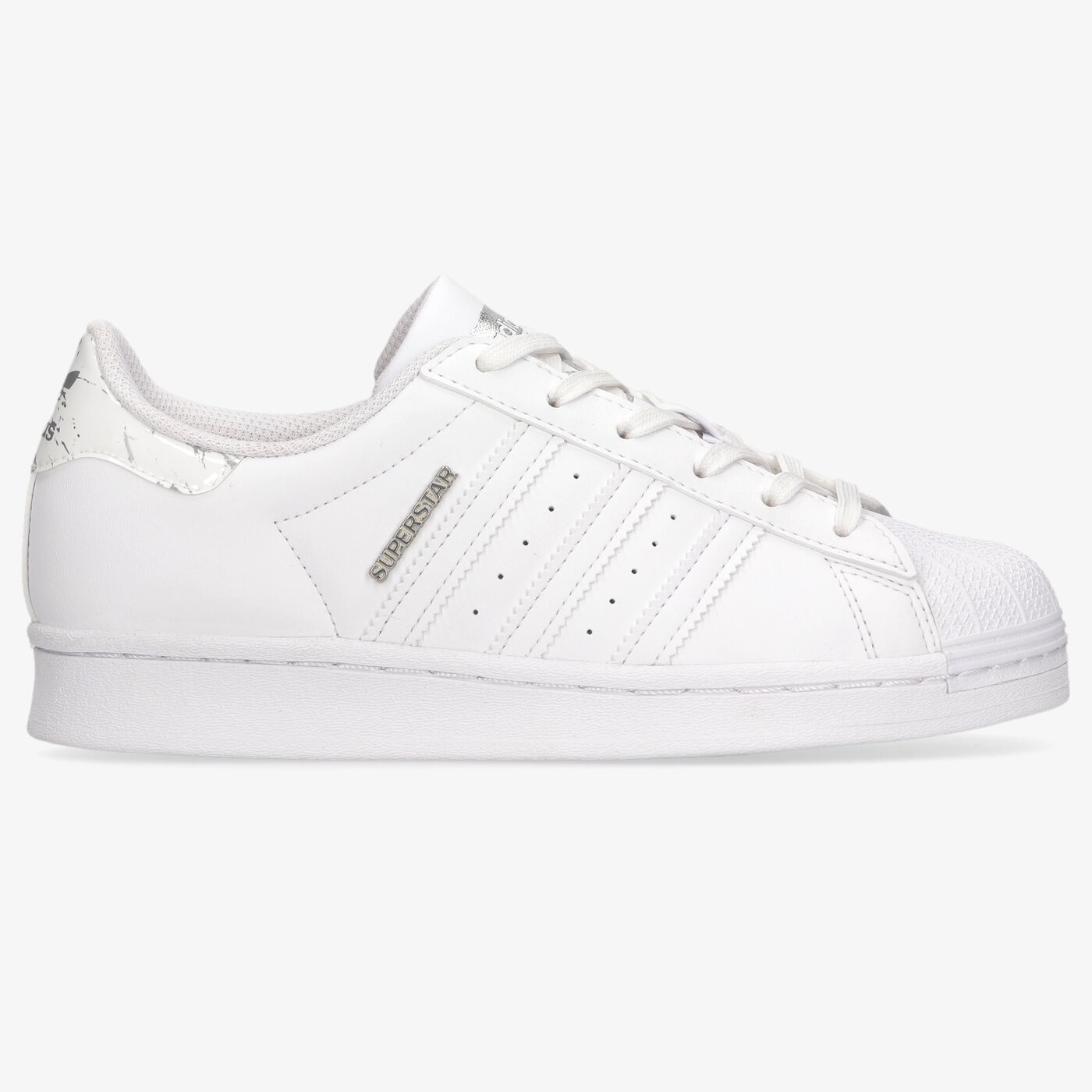 Детски маратонки ADIDAS SUPERSTARJ h03993 цвят бял